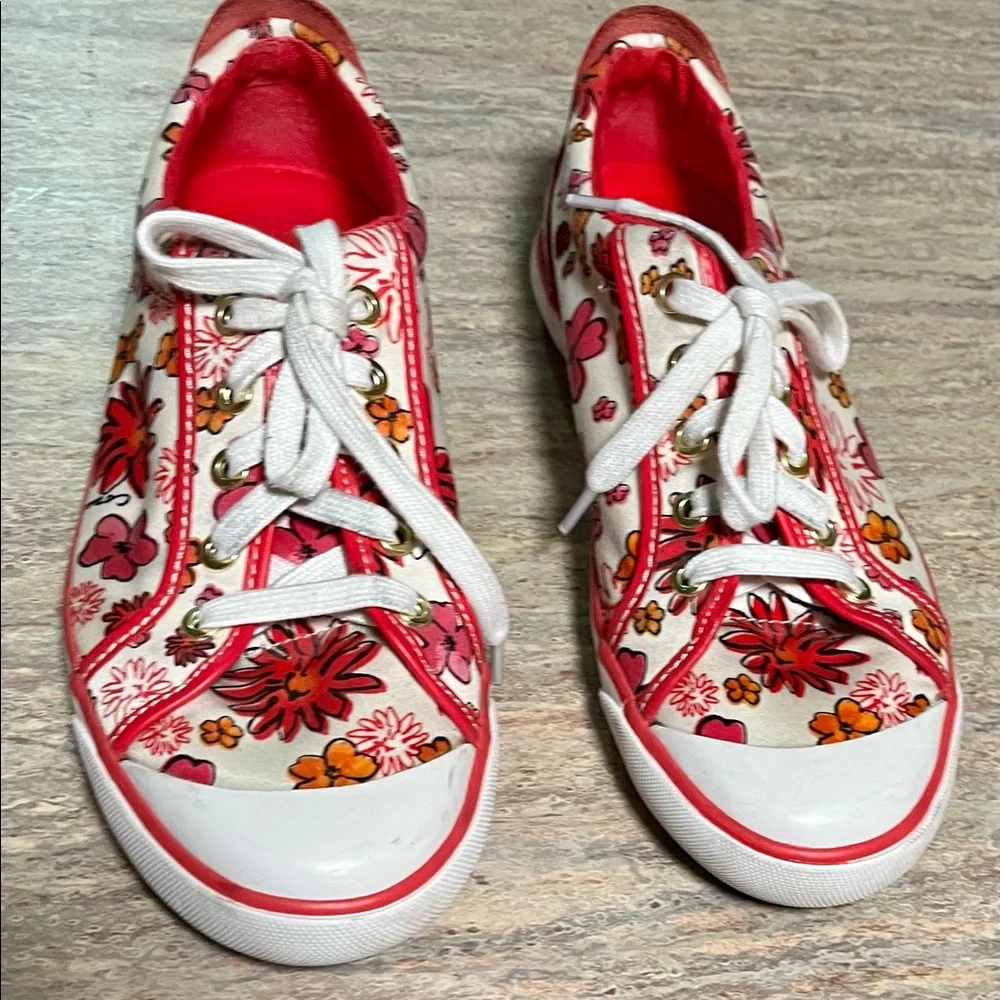 Coach Barrett floral sneakers - Picture 4 of 16